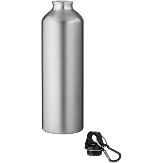 Oregon 770 ml Aluminium Trinkflasche mit Karabinerhaken - silber - Extra 1