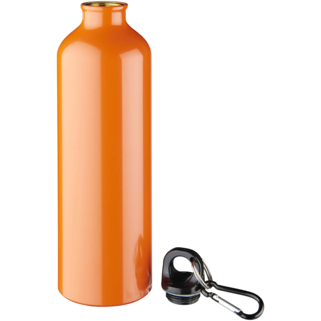 Oregon 770 ml Aluminium Trinkflasche mit Karabinerhaken - orange - Extra 1