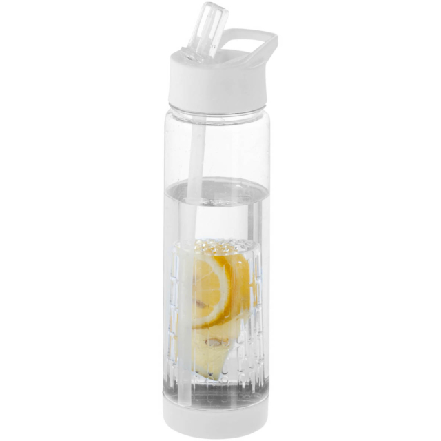 Tutti frutti 740 ml Tritan™ Sportflasche mit Infuser - transparent - Hauptfoto