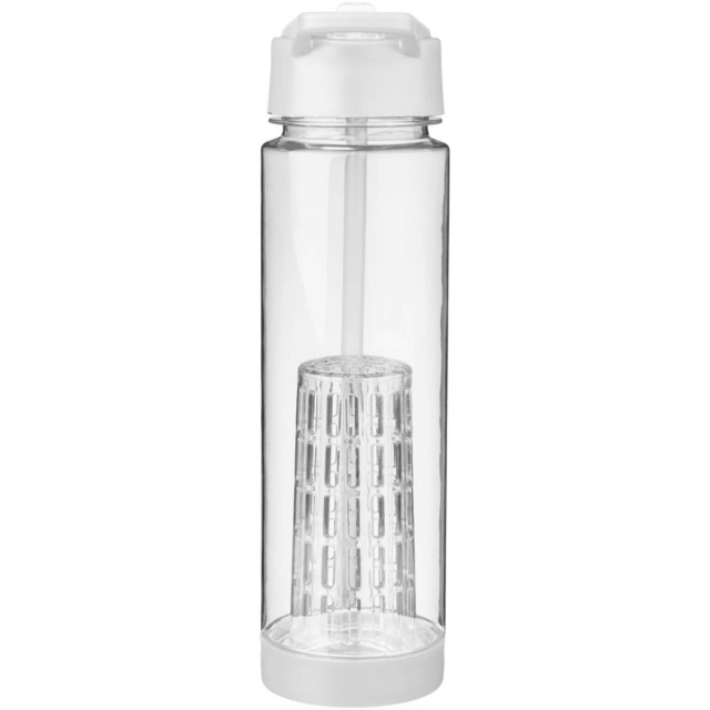 Tutti frutti 740 ml Tritan™ Sportflasche mit Infuser - transparent - Rückseite