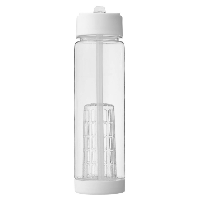 Tutti frutti 740 ml Tritan™ Sportflasche mit Infuser - transparent - Vorderseite