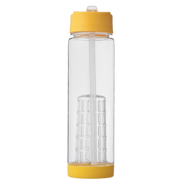 Tutti frutti 740 ml Tritan™ Sportflasche mit Infuser - transparent - Vorderseite