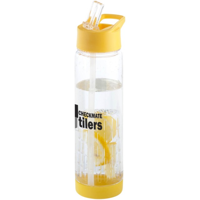 Tutti frutti 740 ml Tritan™ Sportflasche mit Infuser - transparent - Logo 2