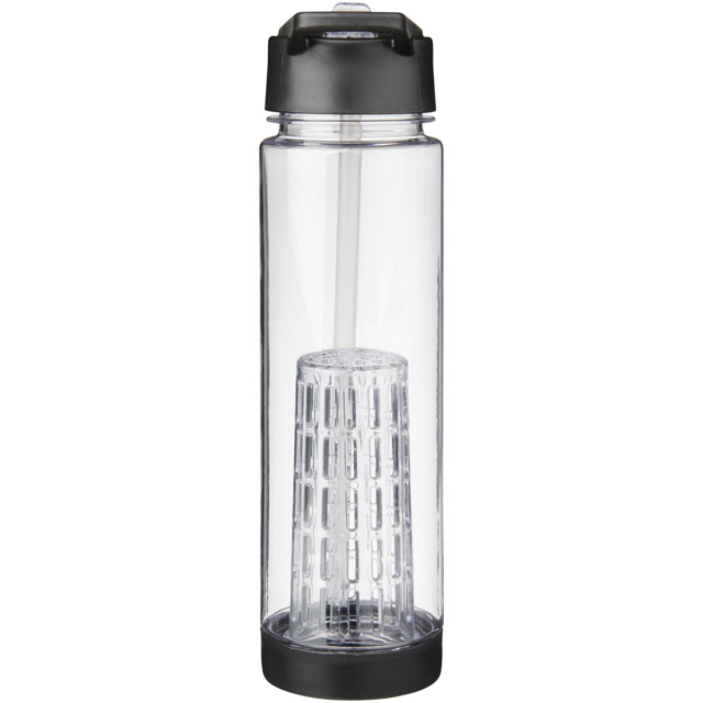 Tutti frutti 740 ml Tritan™ Sportflasche mit Infuser - transparent - Rückseite