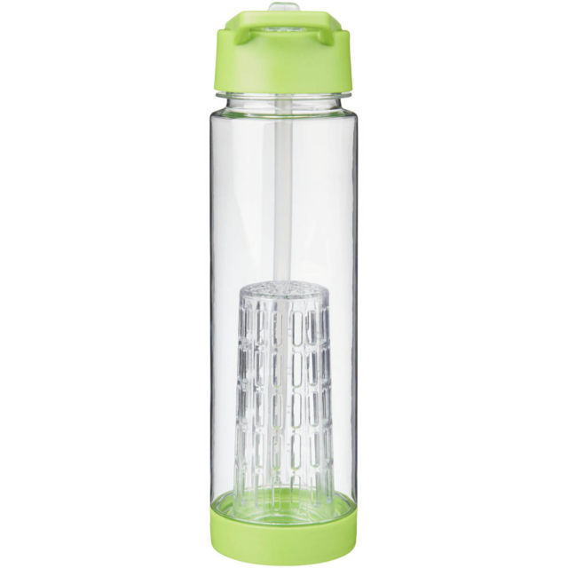 Tutti frutti 740 ml Tritan™ Sportflasche mit Infuser - transparent - Rückseite