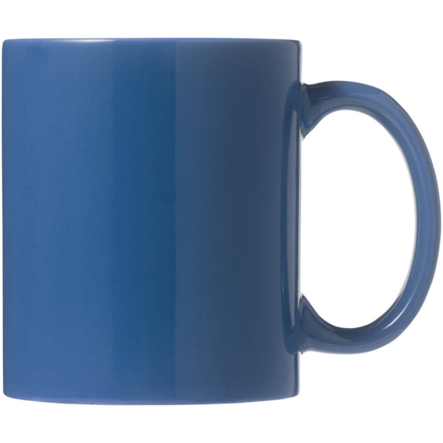 Santos 330 ml Keramiktasse - blau - Vorderseite