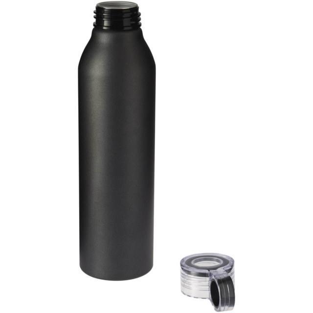 Grom 650 ml Aluminium Sportflasche - schwarz - Extra 1