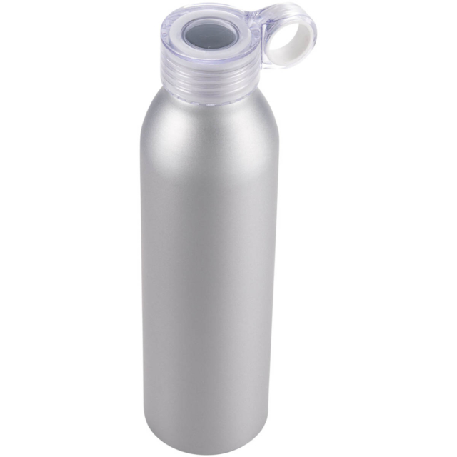 Grom 650 ml Aluminium Sportflasche - silber - Hauptfoto