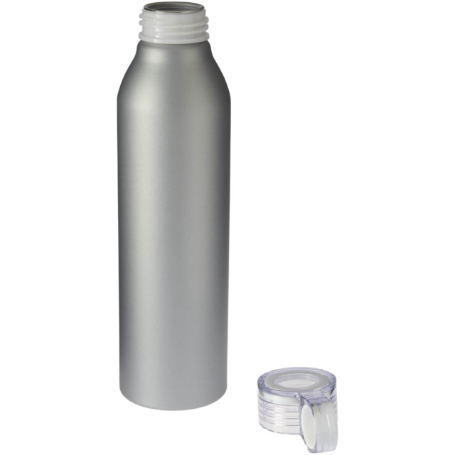 Grom 650 ml Aluminium Sportflasche - silber - Extra 1