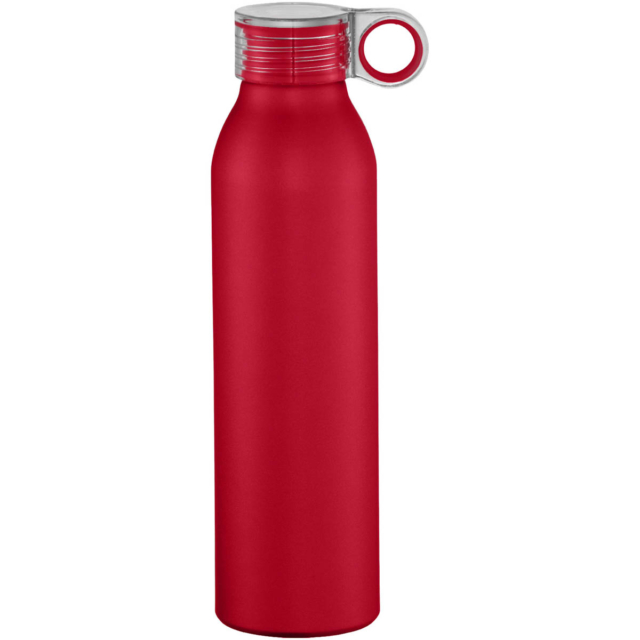 Grom 650 ml Aluminium Sportflasche - rot - Hauptfoto