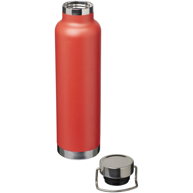 Thor 650 ml Kupfer-Vakuum Isoliersportflasche - rot - Extra 1