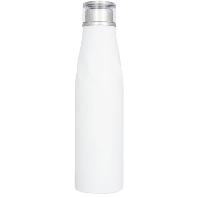 Hugo 650 ml selbstversiegelnde Kupfer-Vakuum Isolierflasche - weiss - Vorderseite