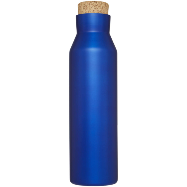 Norse 590 ml Kupfer-Vakuum Isolierflasche - blau - Vorderseite