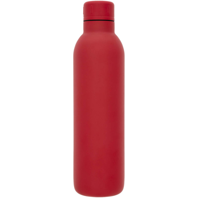 Thor 510 ml Kupfer-Vakuum Isolierflasche - rot - Vorderseite