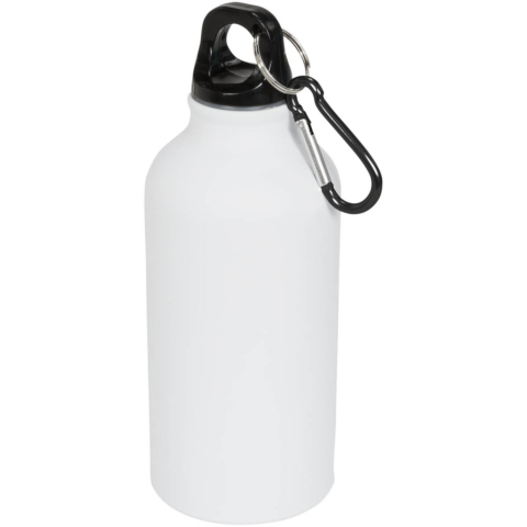 Oregon matte 400 ml Trinkflasche mit Karabiner - weiss - Hauptfoto