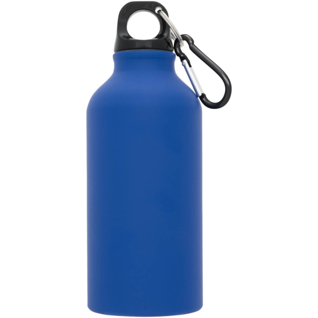 Oregon matte 400 ml Trinkflasche mit Karabiner - blau - Vorderseite