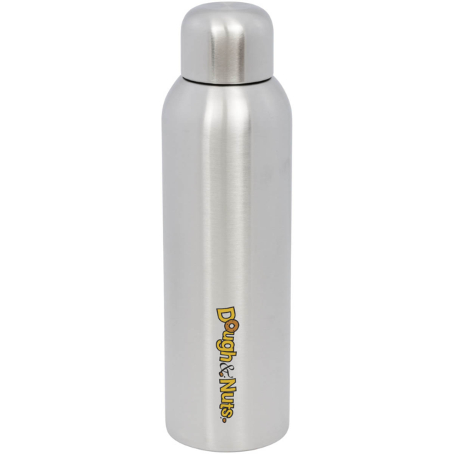 Guzzle 820 ml Sportflasche - silber - Logo 1