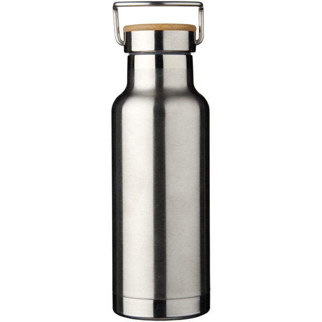 Thor 480 ml Kupfer-Vakuum Isolierflasche - silber - Vorderseite