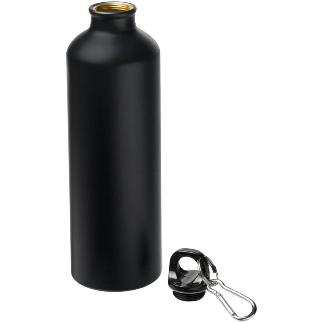 Oregon 770 ml matte Sportflasche mit Karabinerhaken - schwarz - Extra 1