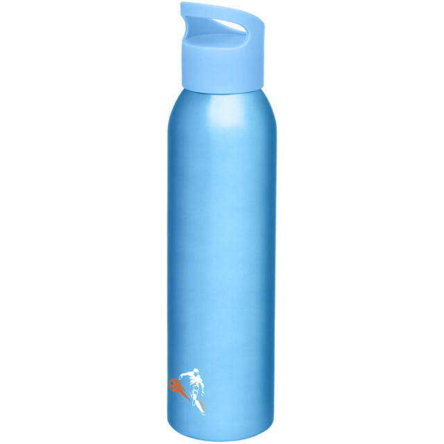 Sky 650 ml Sportflasche - hellblau - Logo 1