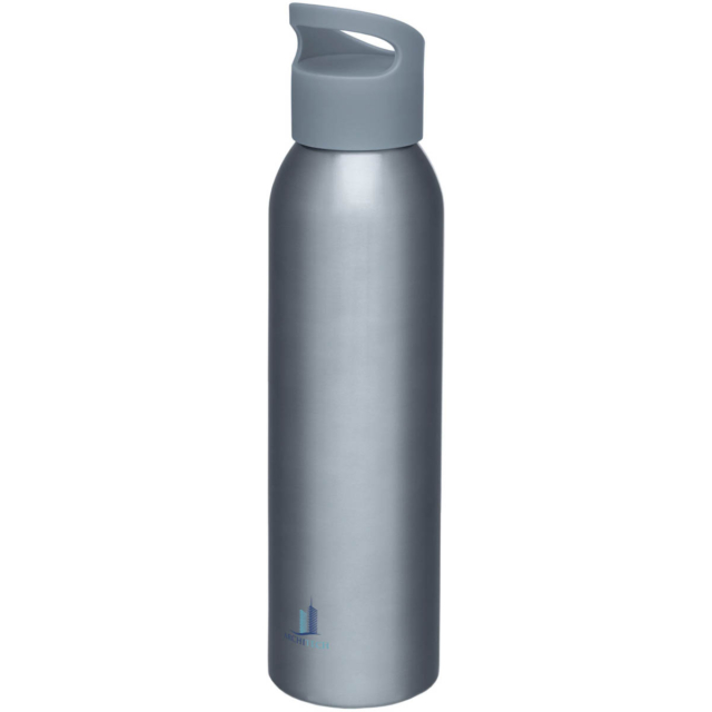 Sky 650 ml Sportflasche - grau - Logo 1