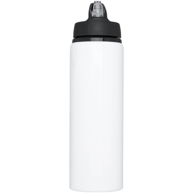 Fitz 800 ml Sportflasche - weiss - Vorderseite