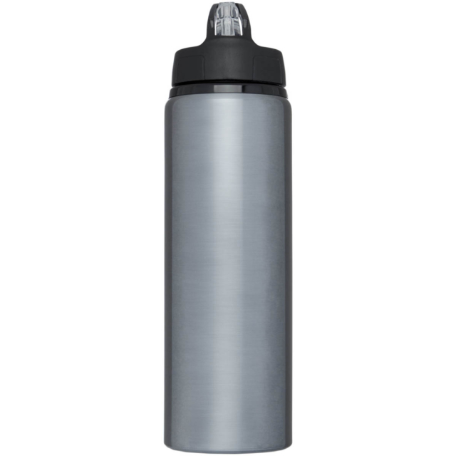 Fitz 800 ml Sportflasche - grau - Vorderseite