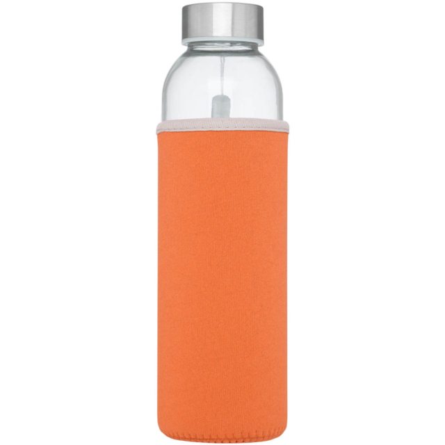 Bodhi 500 ml Glas-Sportflasche - orange - Vorderseite