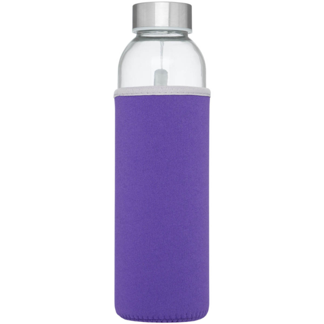 Bodhi 500 ml Glas-Sportflasche - lila - Vorderseite