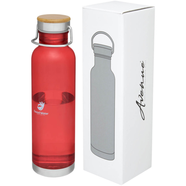 Thor 800 ml Tritan™-Sportflasche - rot - Logo 1