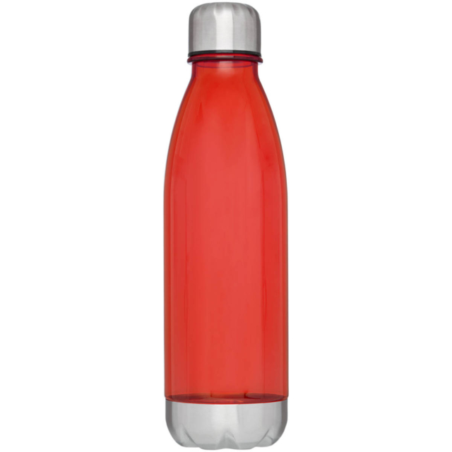 Cove 685 ml Sportflasche - transparent rot - Vorderseite