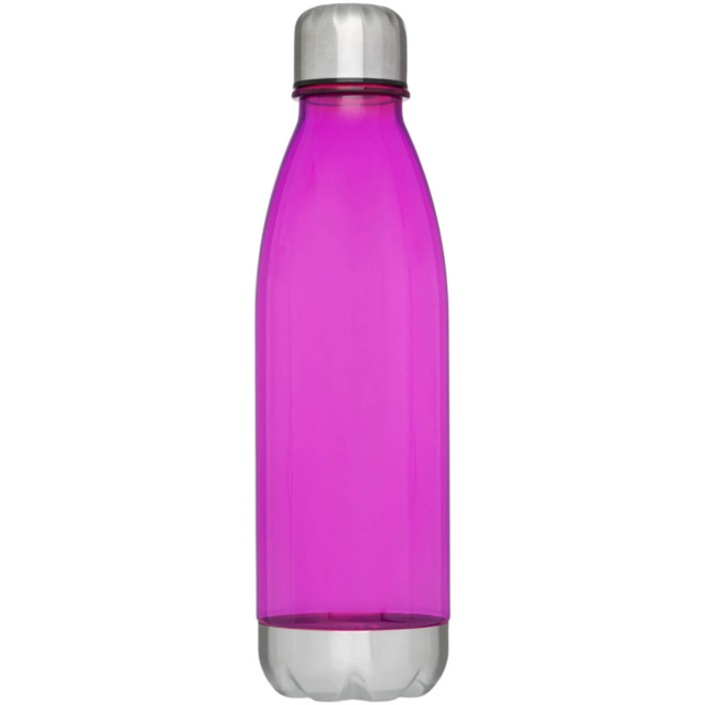 Cove 685 ml Sportflasche - transparent pink - Vorderseite