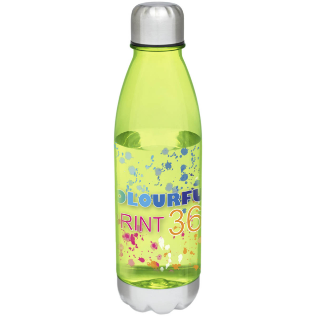 Cove 685 ml Sportflasche - lime transparent - Logo 1