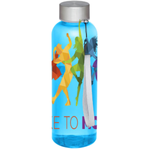 Bodhi 500 ml Sportflasche - transparent hellblau - Logo 1