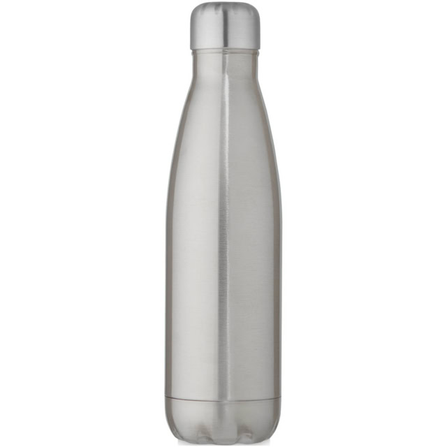 Cove 500 ml vakuumisolierte Edelstahlflasche - silber - Vorderseite