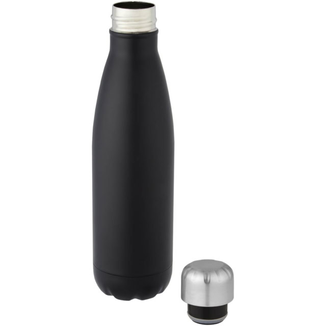 Cove 500 ml vakuumisolierte Edelstahlflasche - schwarz - Extra 1