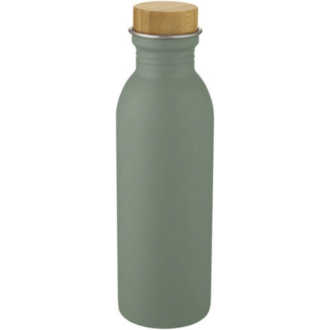 Kalix 650 ml Sportflasche aus Edelstahl - heather grün - Hauptfoto