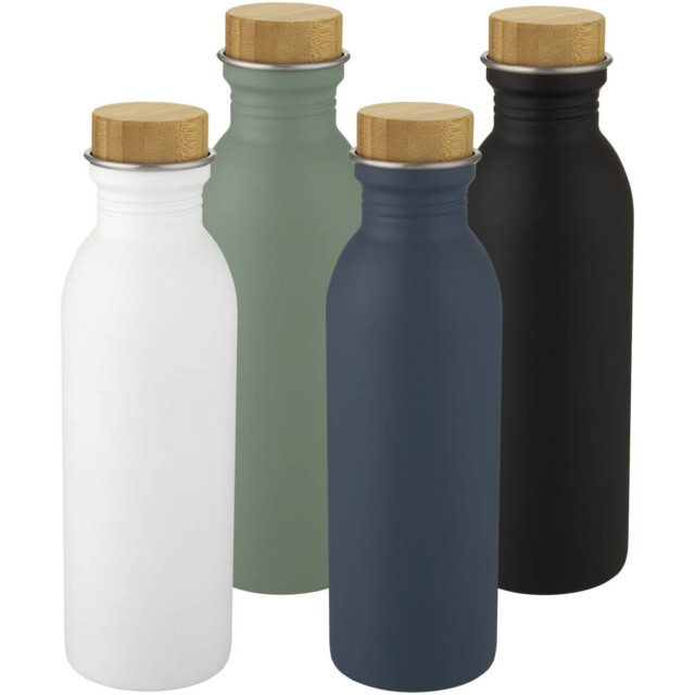 Kalix 650 ml Sportflasche aus Edelstahl - heather grün - Gruppe