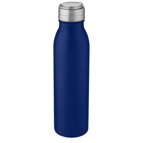 Harper 700 ml Sportflasche aus Edelstahl mit Metallschlaufe - mittelblau - Hauptfoto