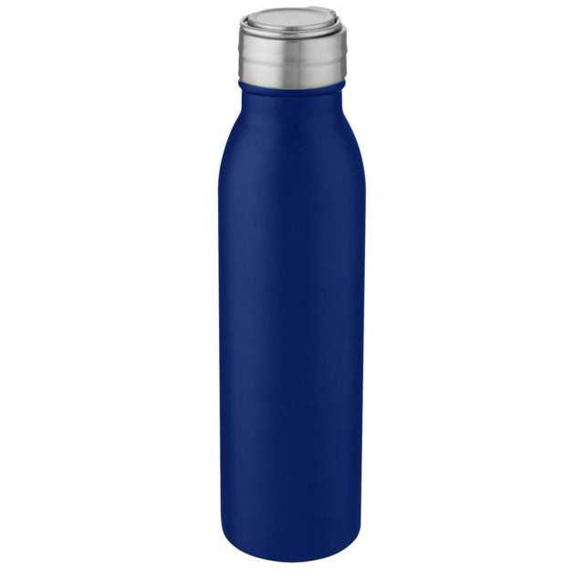 Harper 700 ml Sportflasche aus Edelstahl mit Metallschlaufe - mittelblau - Hauptfoto