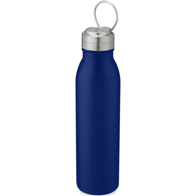 Harper 700 ml Sportflasche aus Edelstahl mit Metallschlaufe - mittelblau - Extra 2