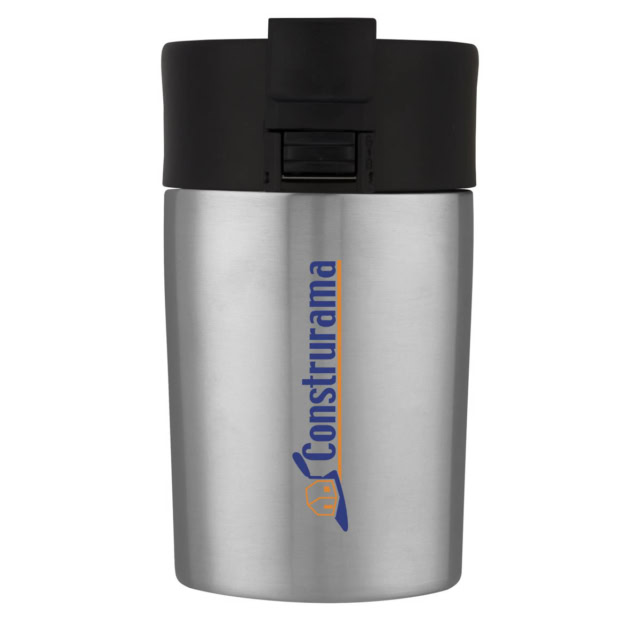 Jetta 180 ml Kupfer-Vakuum Isolierbecher - silber - Logo 1