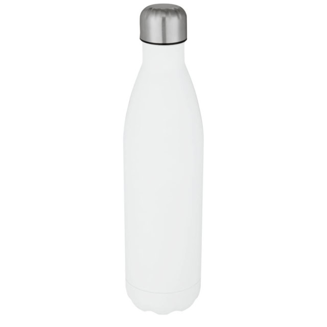 Cove 750 ml vakuumisolierte Edelstahlflasche - weiss - Hauptfoto