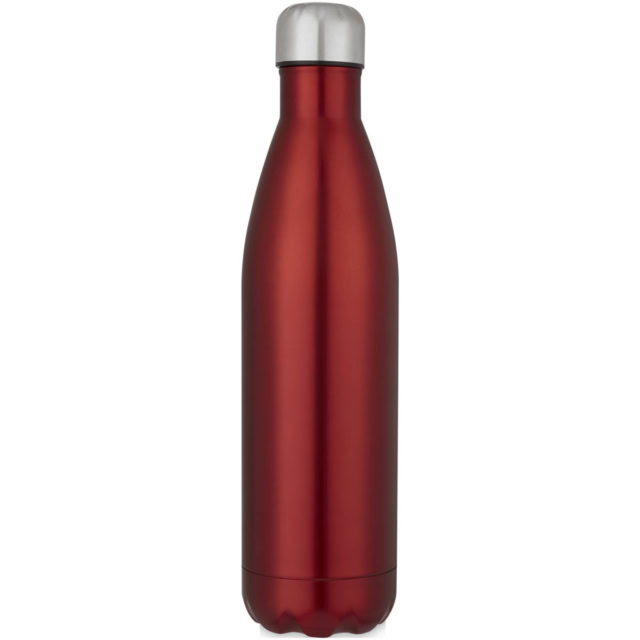 Cove 750 ml vakuumisolierte Edelstahlflasche - rot - Vorderseite