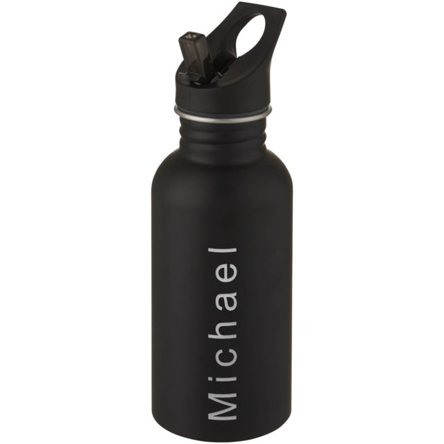 Lexi 500 ml Sportflasche - schwarz - Logo 2