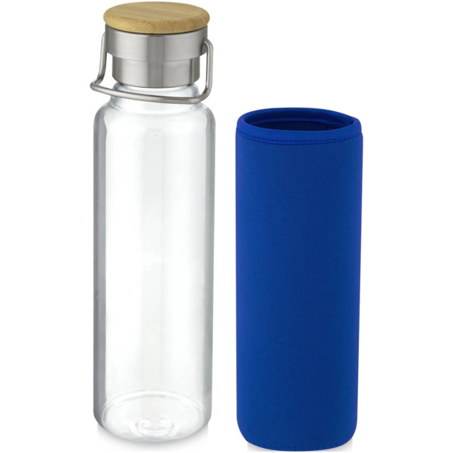 Thor 660 ml Glasflasche mit Neoprenhülle - blau - Extra 1