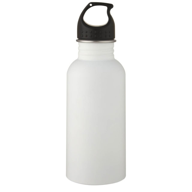 Luca 500 ml Sportflasche - weiss - Vorderseite