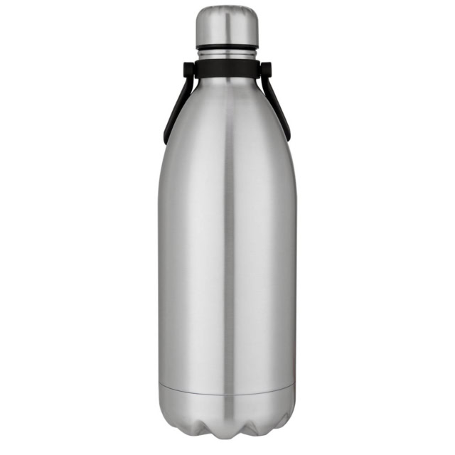 5 l Vakuum-Isolierflasche - silber - Logo 2