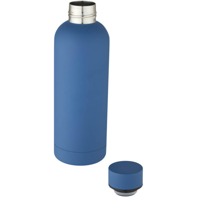 Spring 500 ml Kupfer-Vakuum Isolierflasche - Tech blue - Extra 1