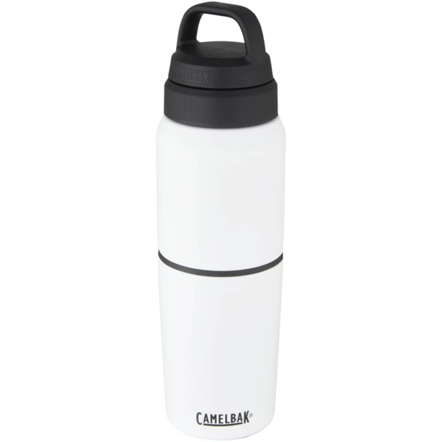 CamelBak® MultiBev 500 ml vakuumisolierte Edelstahlflasche und 350 ml Becher - weiss - Extra 2